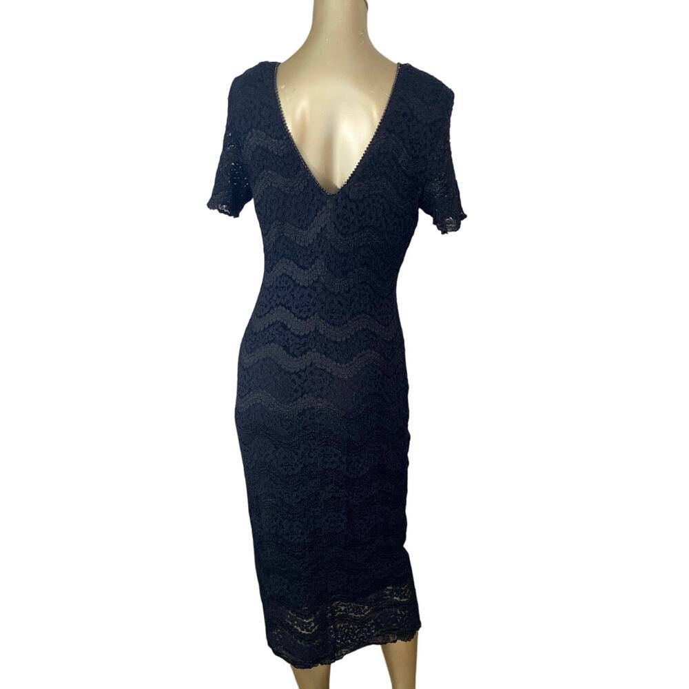 Nina Piccalino Vintage 90s 80s Dress Women14 Open Back Gown WHIMSIGOTH